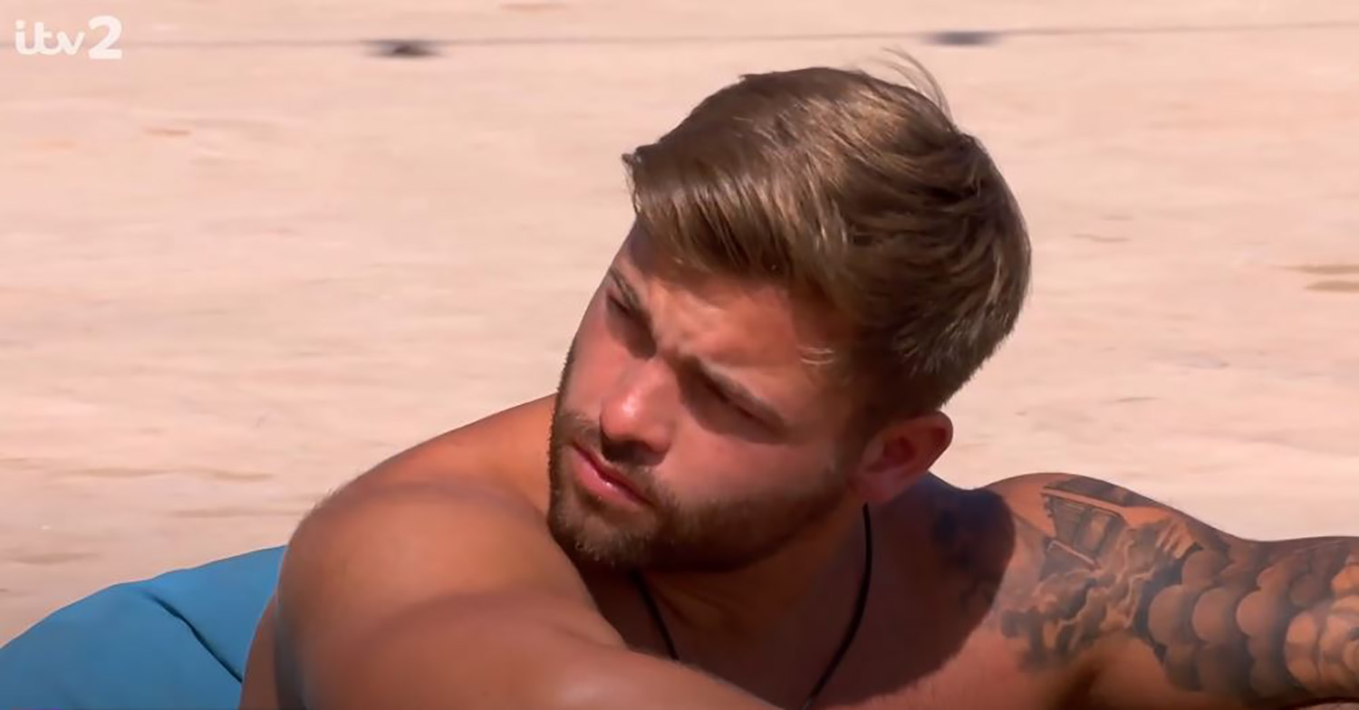 Jake on Love Island