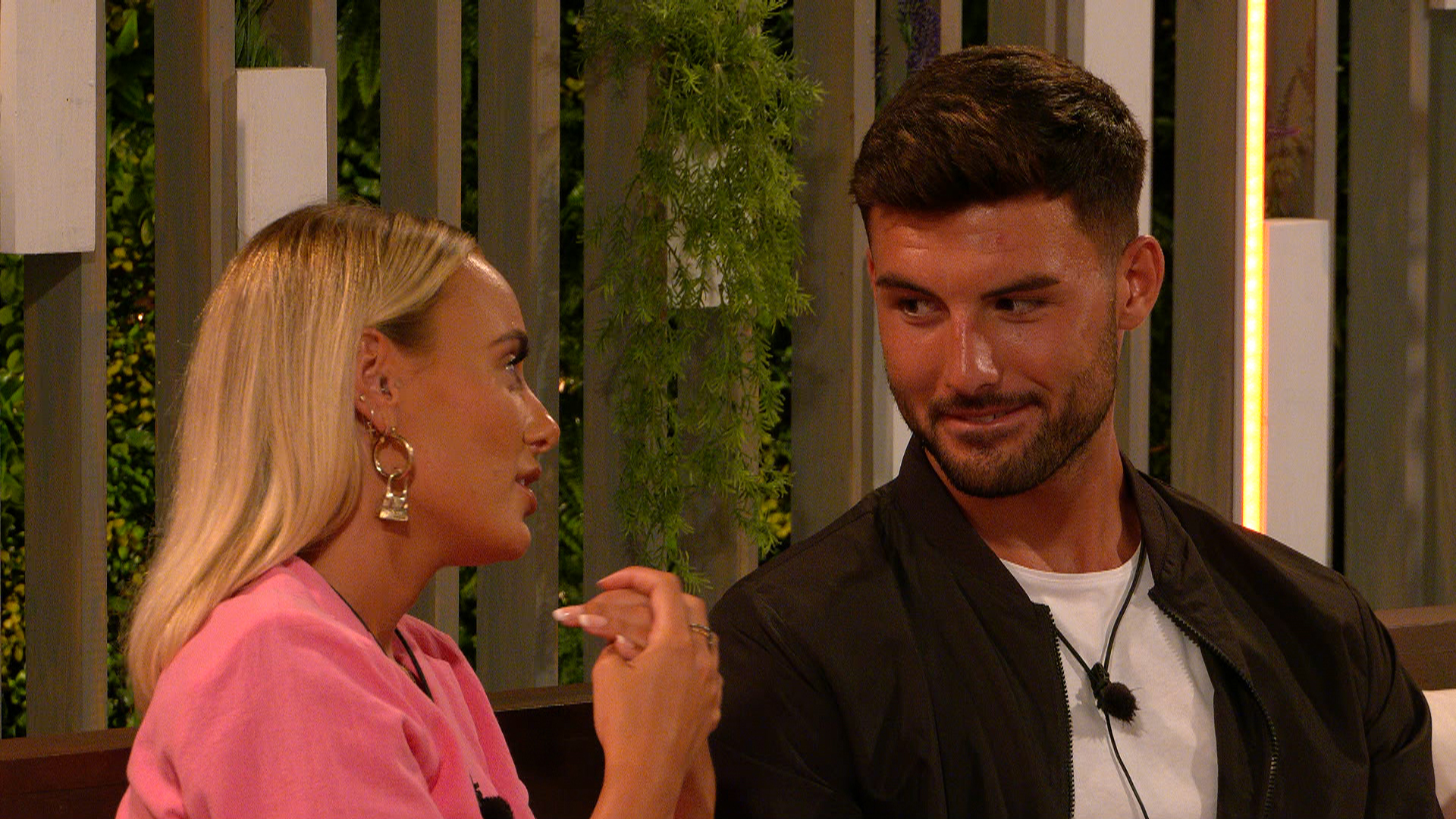 Millie and Liam on Love Island discuss their relationship
