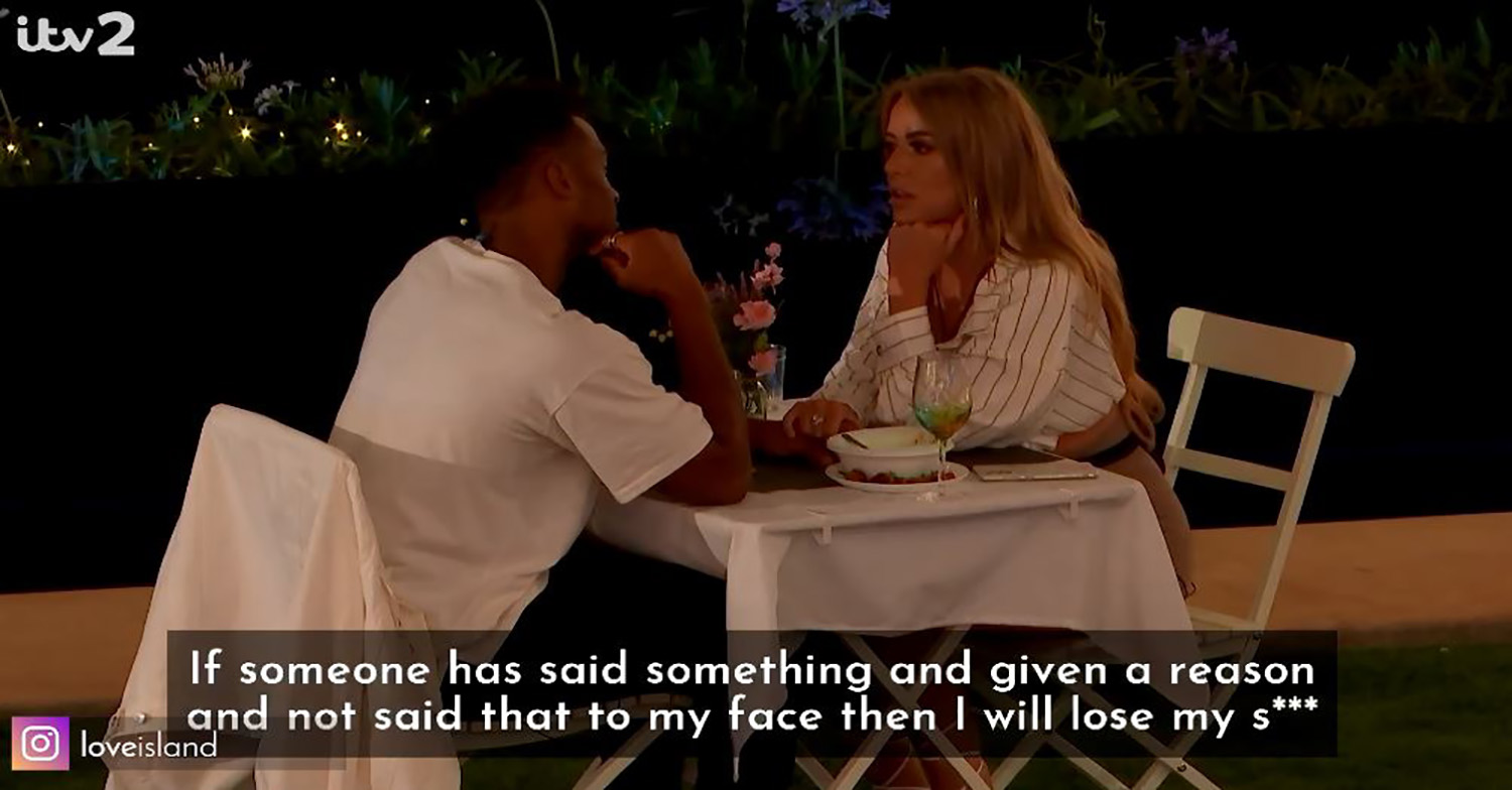 Love Island first look: Teddy and Faye discuss voting