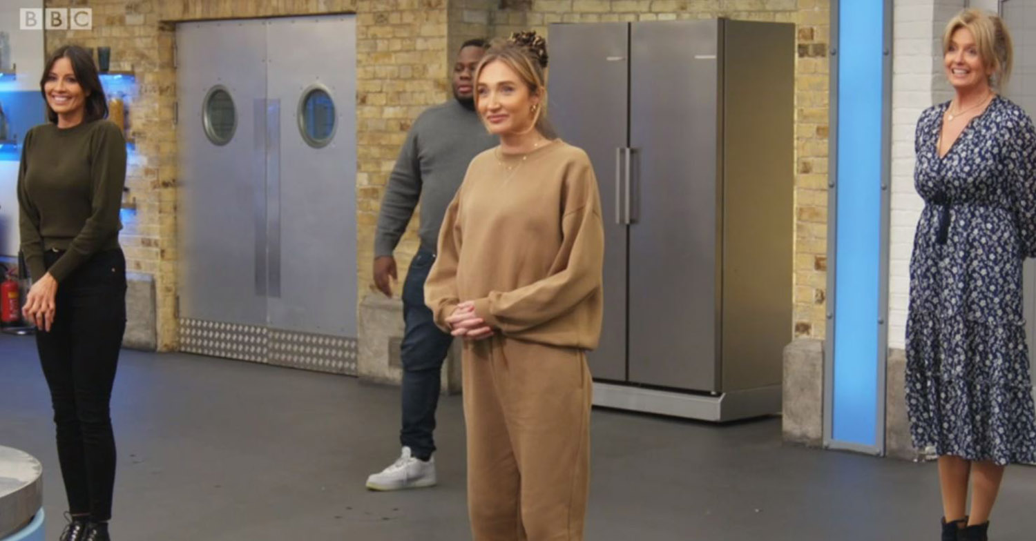 Celebrity MasterChef stars in front of John Torode and Greg Wallace