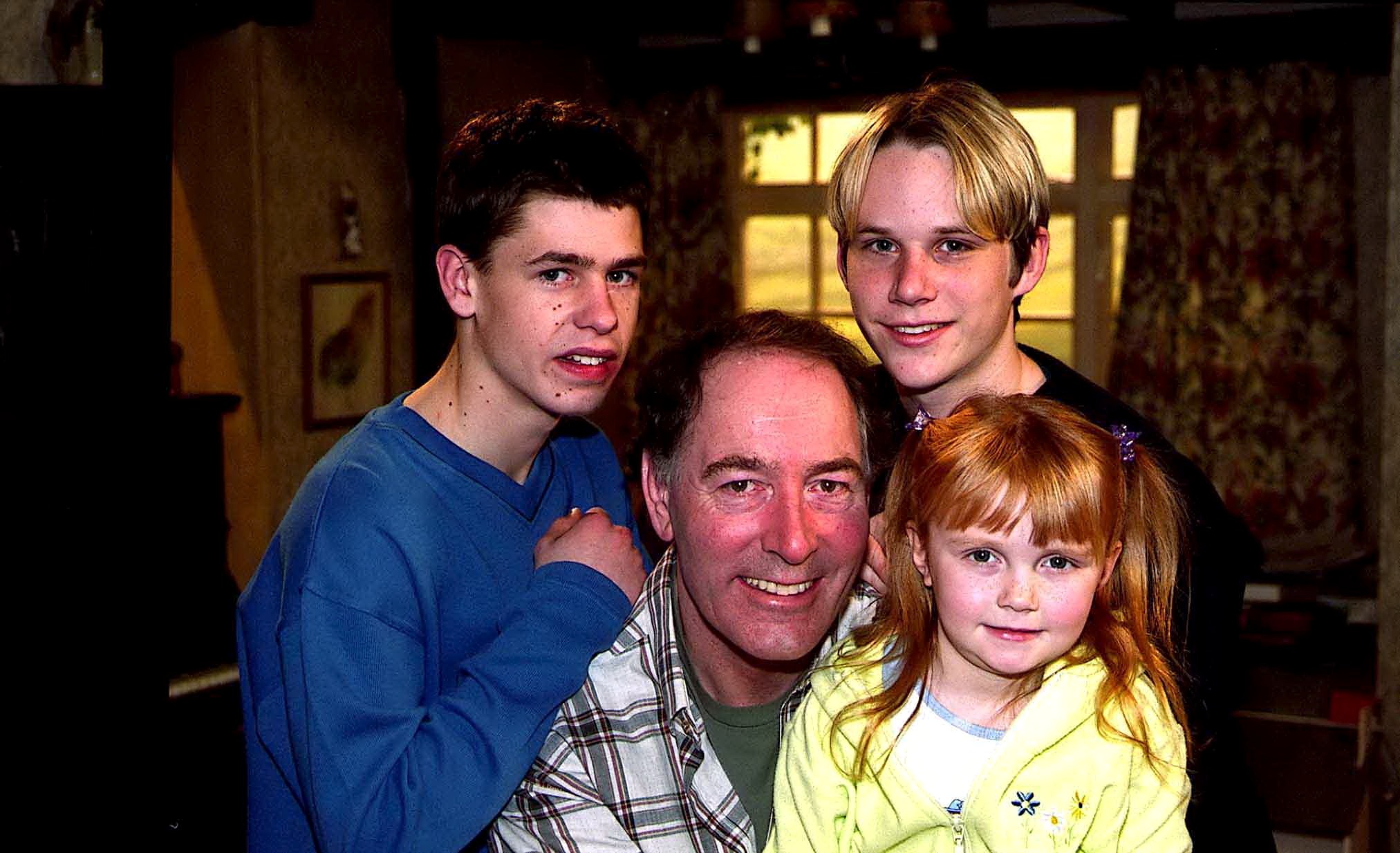 Emmerdale Christopher Smith as Robert Sugden, Andy, Jack and Victoria 