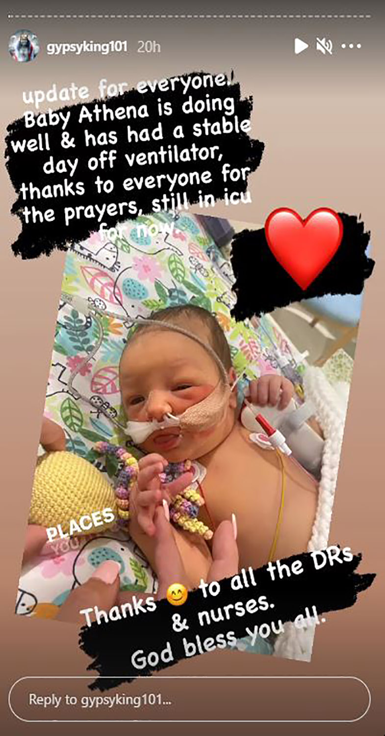 Tyson Fury baby daughter