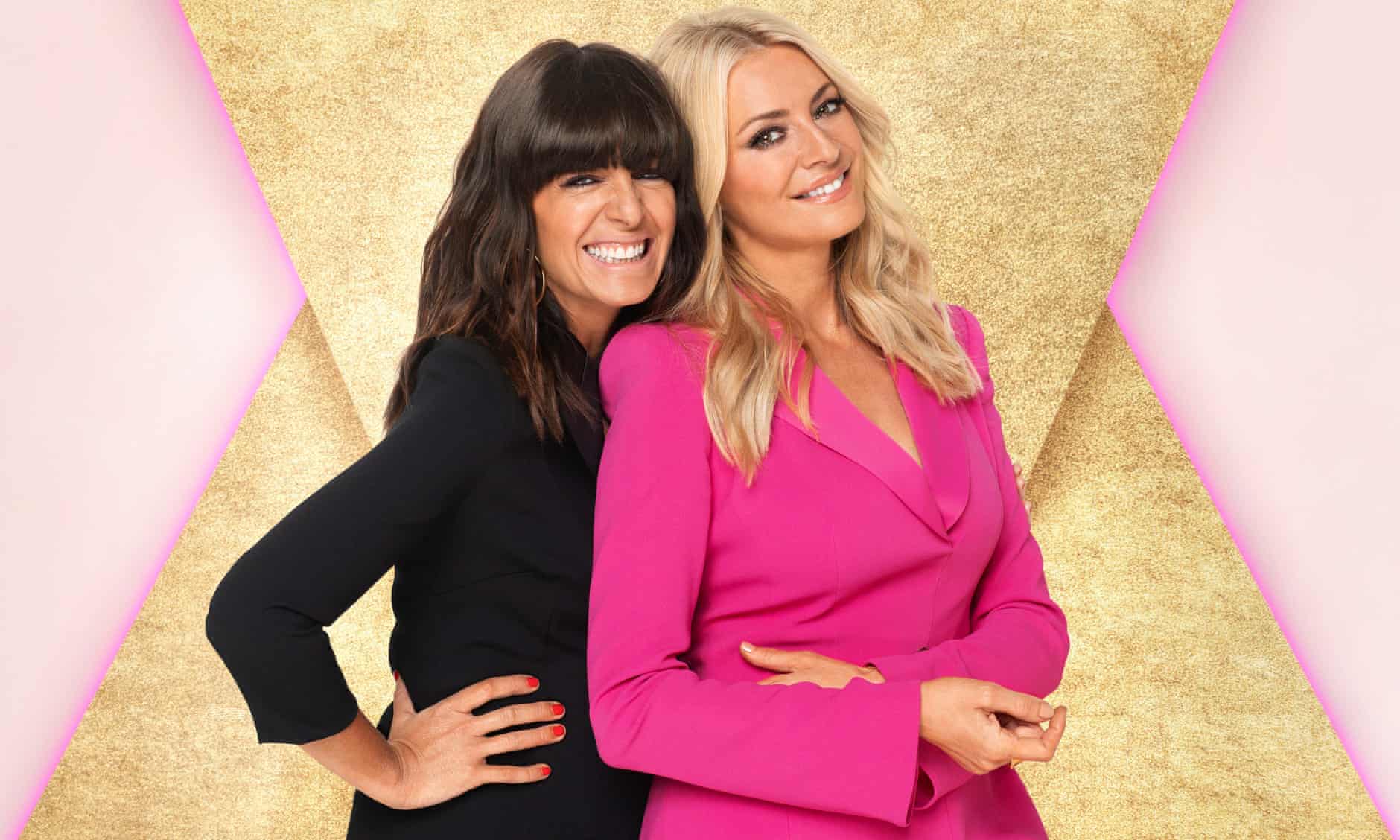 Strictly Come Dancing star Claudia Winkleman and Tess Daly