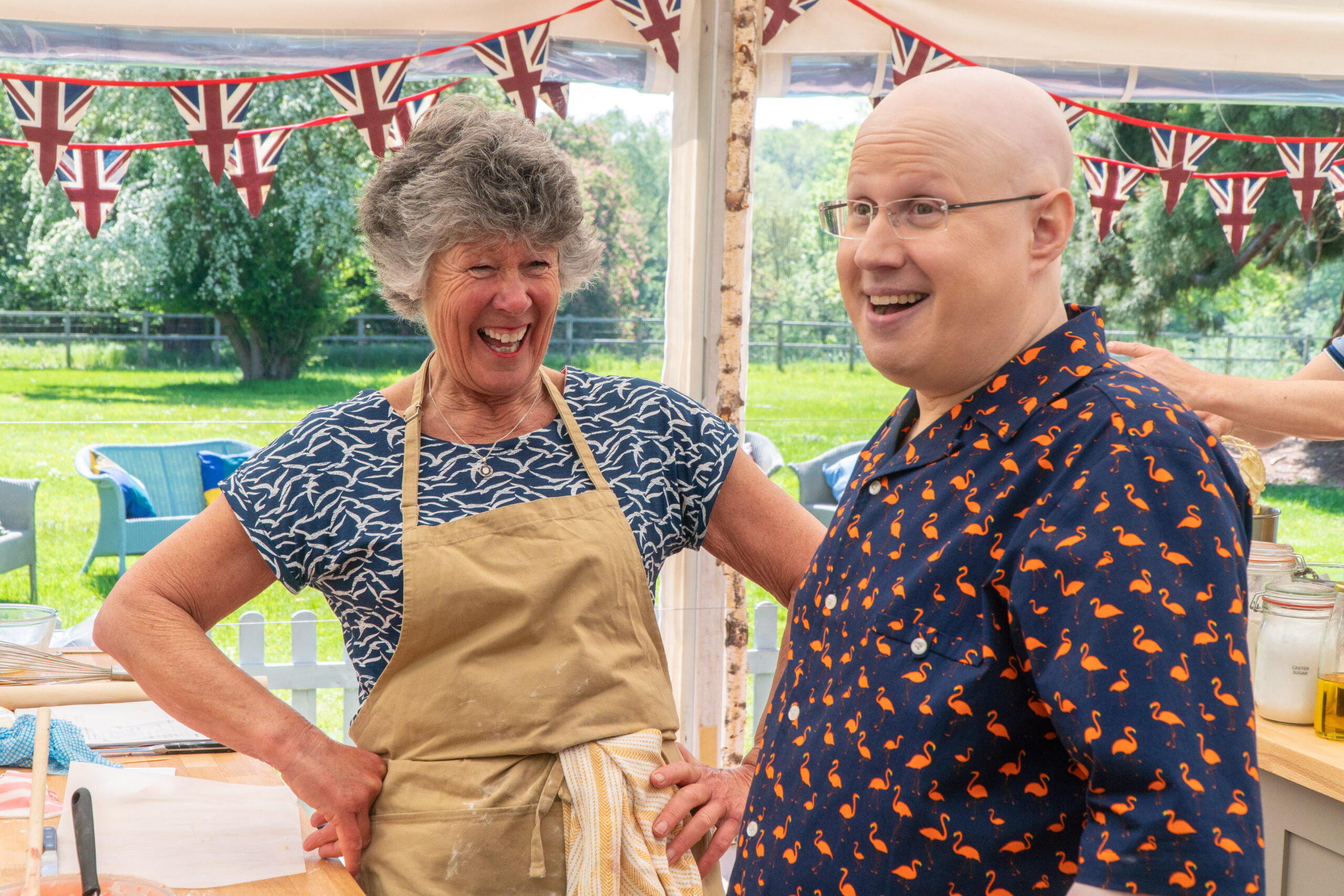 Maggie on the Great British Bake Off