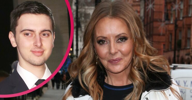 Carol Vorderman son Cameron