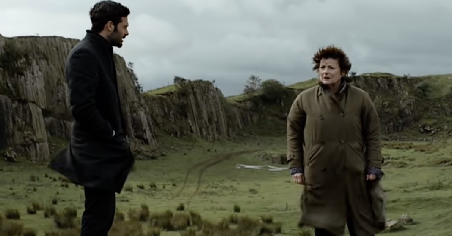 Silent Witness' Oscar Harris star David Leon and Brenda Blethyn  in Vera