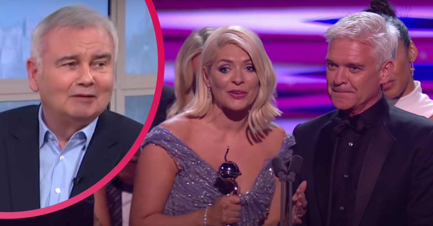 Eamonn Holmes has been liking tweets about the NTAs