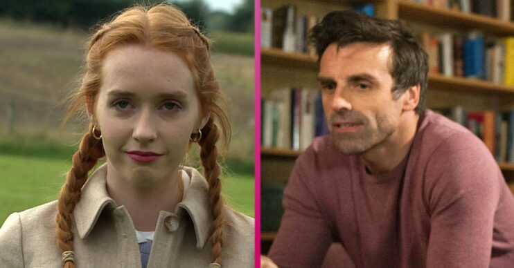 Emmerdale Chloe Harris and Pierce Harris