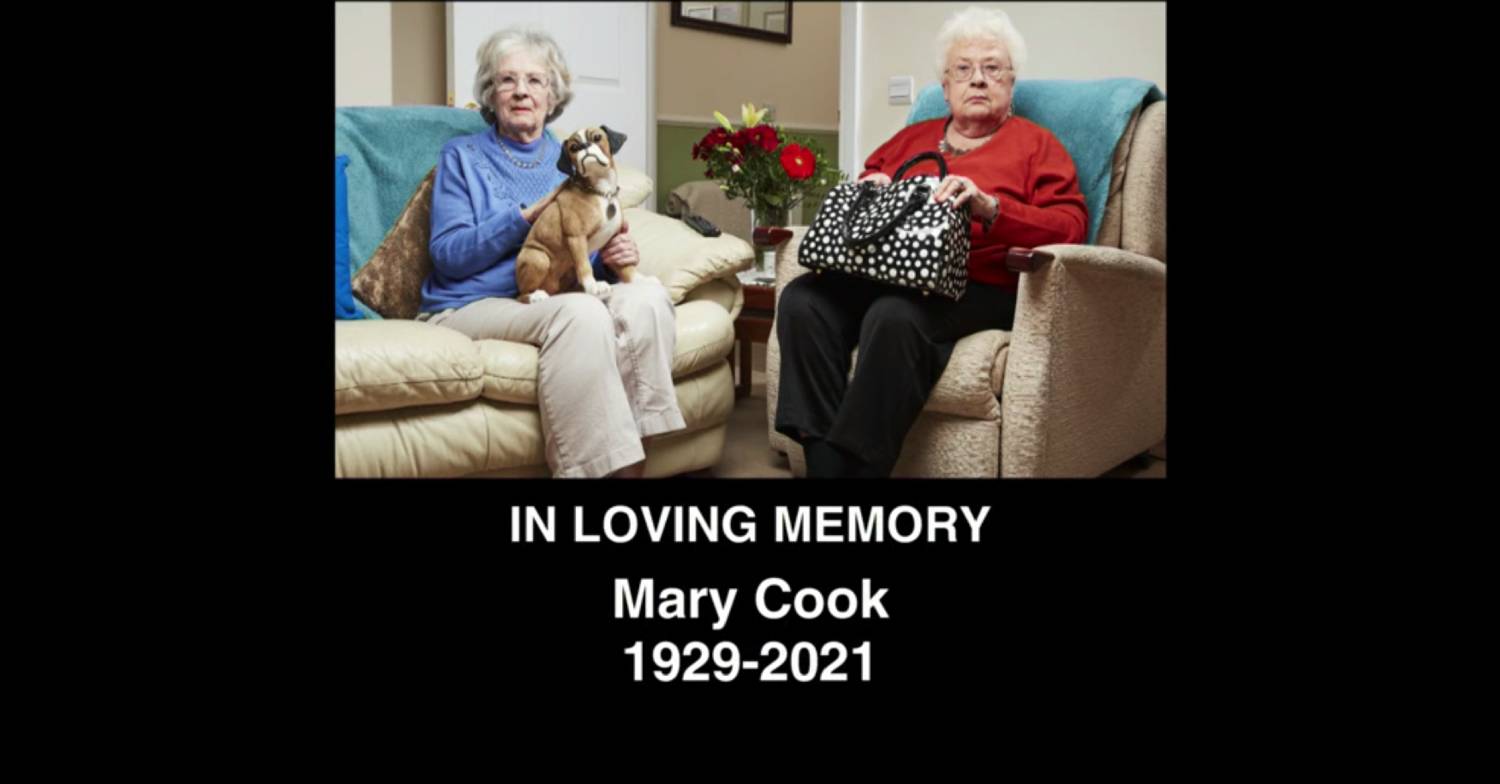 Gogglebox star Mary Cook with friend Marina