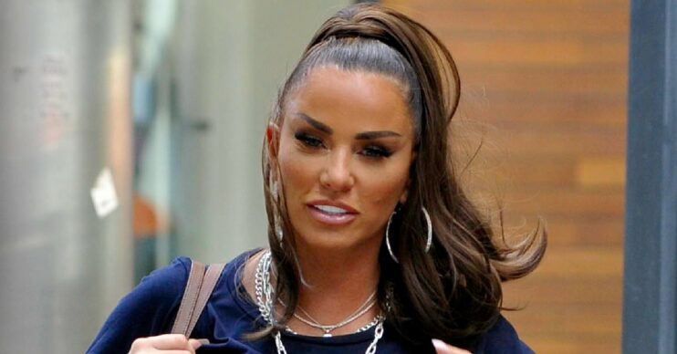 Katie Price crash