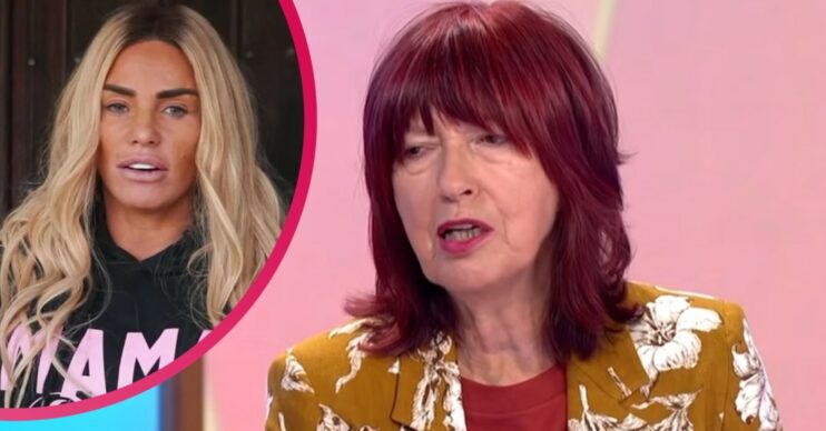 Janet Street-Porter and Katie Price