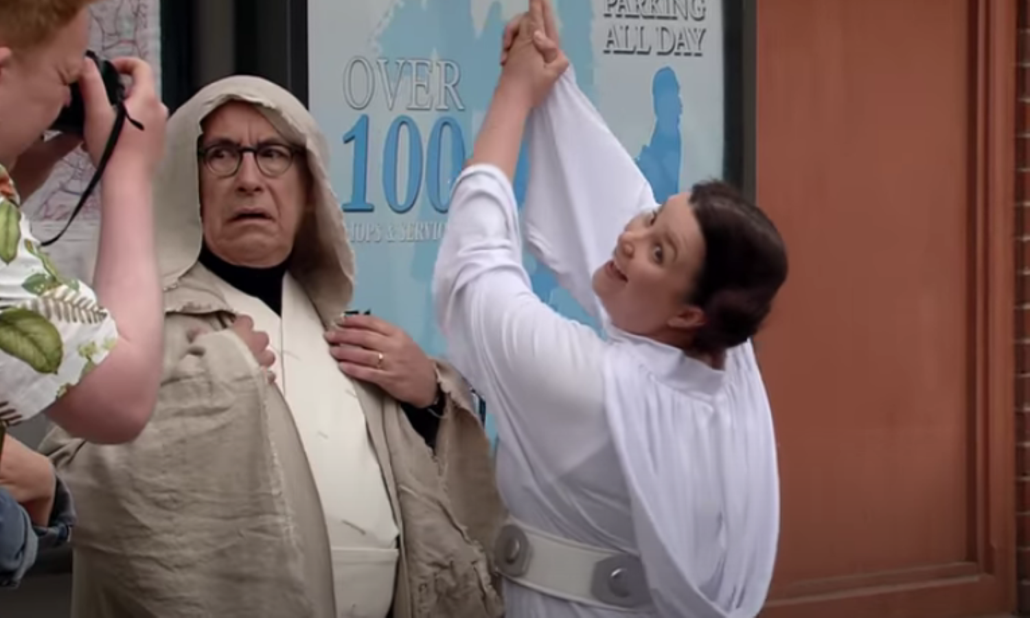 Mary and Norris Coronation Street Star Wars