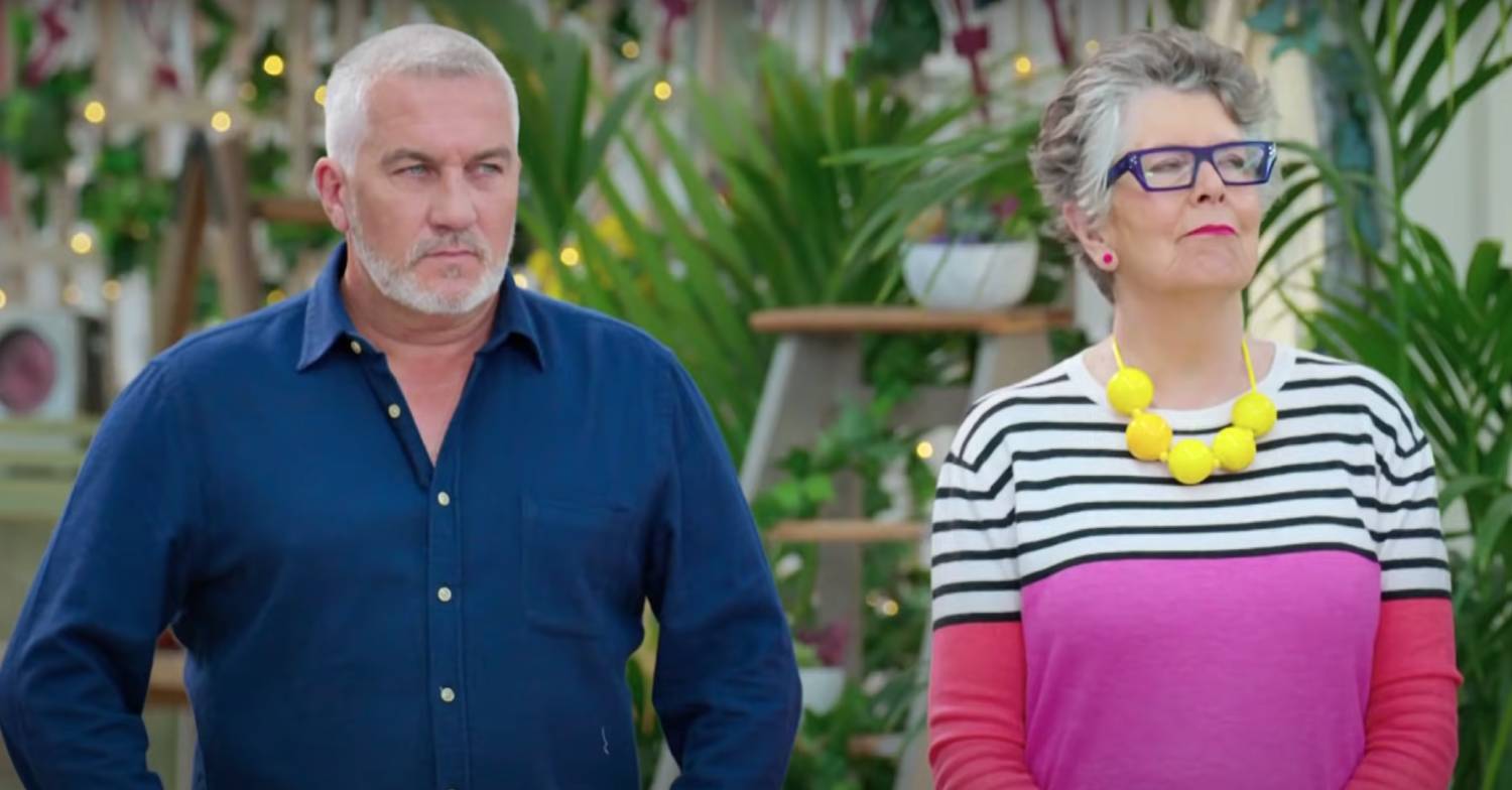 Paul Hollywood and Prue Leith prepare to judge baking efforts on Bake Off