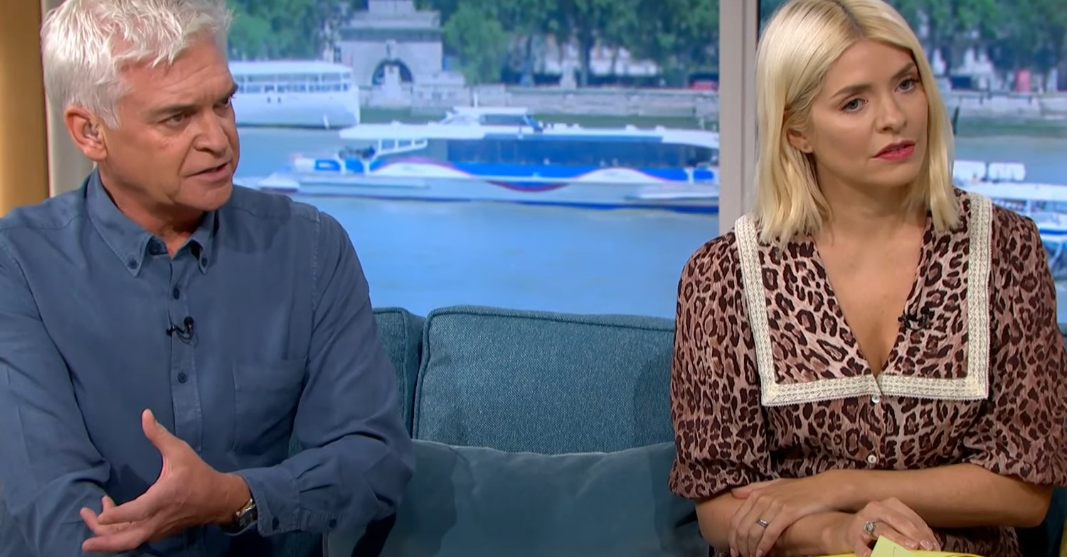 Phil and Holly on this morning today
