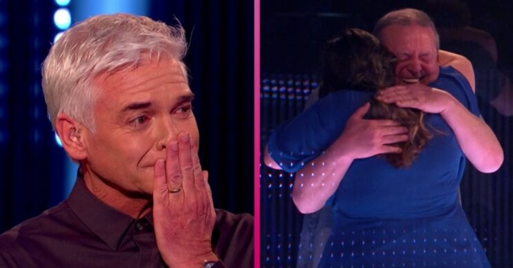 Phillip Schofield was moved to tears on The Cube