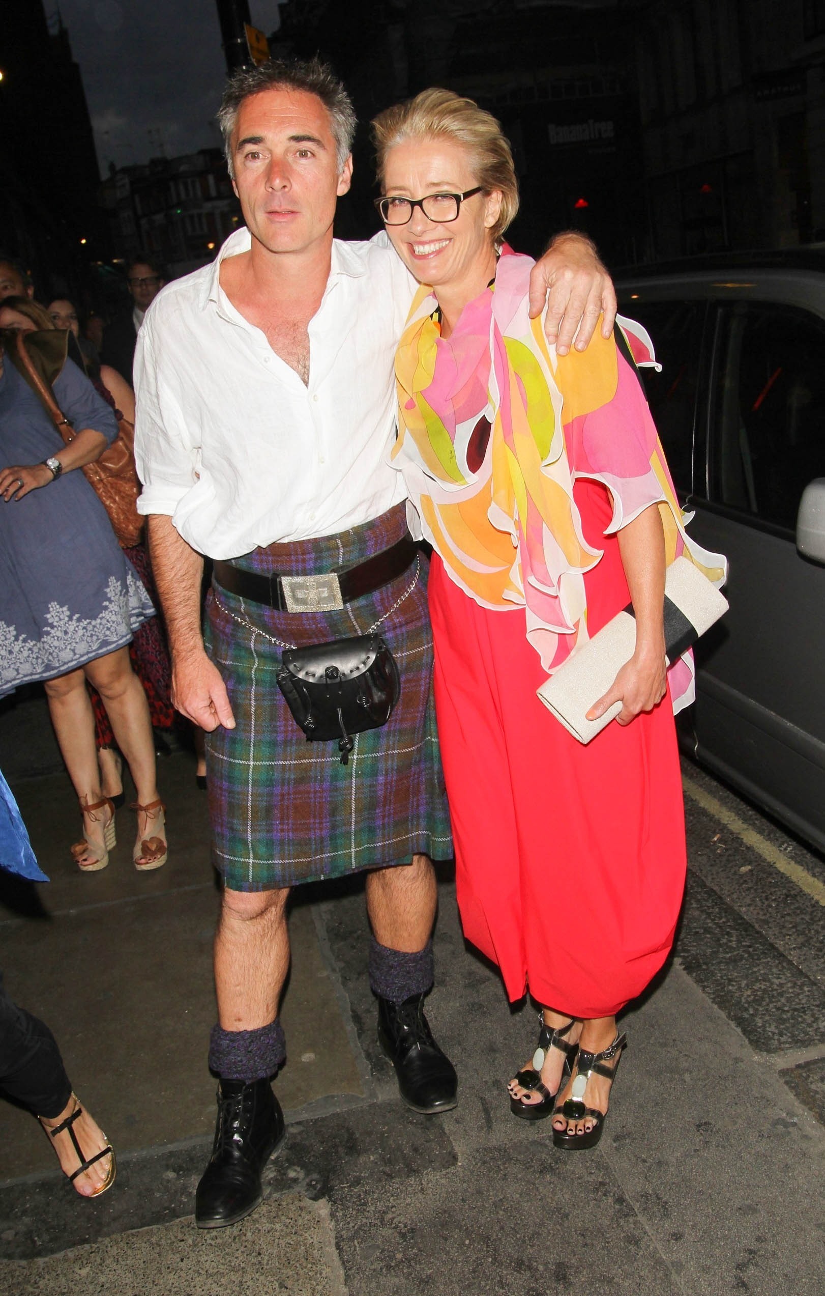 Greg Wise and Wife Emma Thompson 