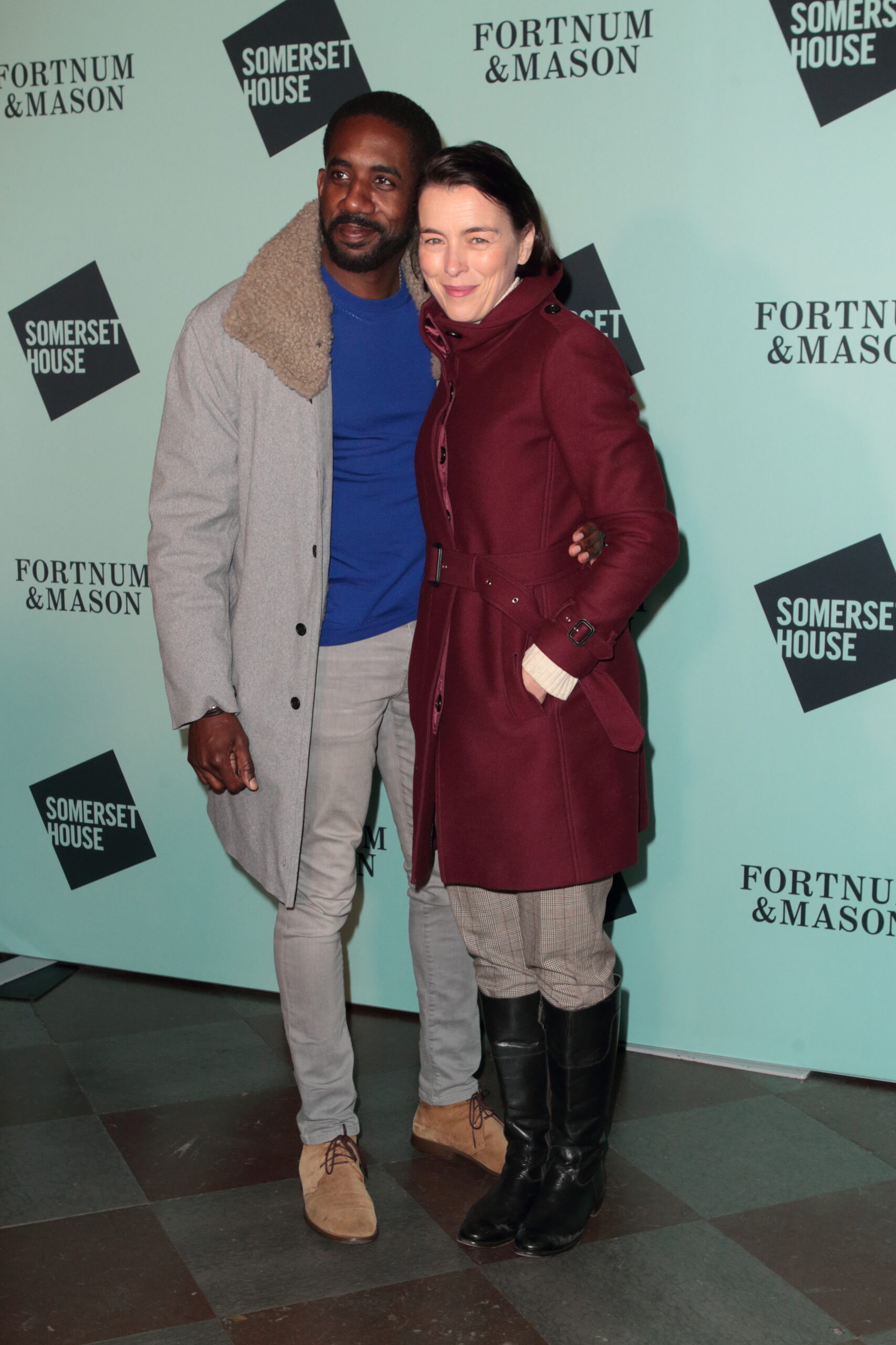 Rhashan Stone and wife Olivia Williams