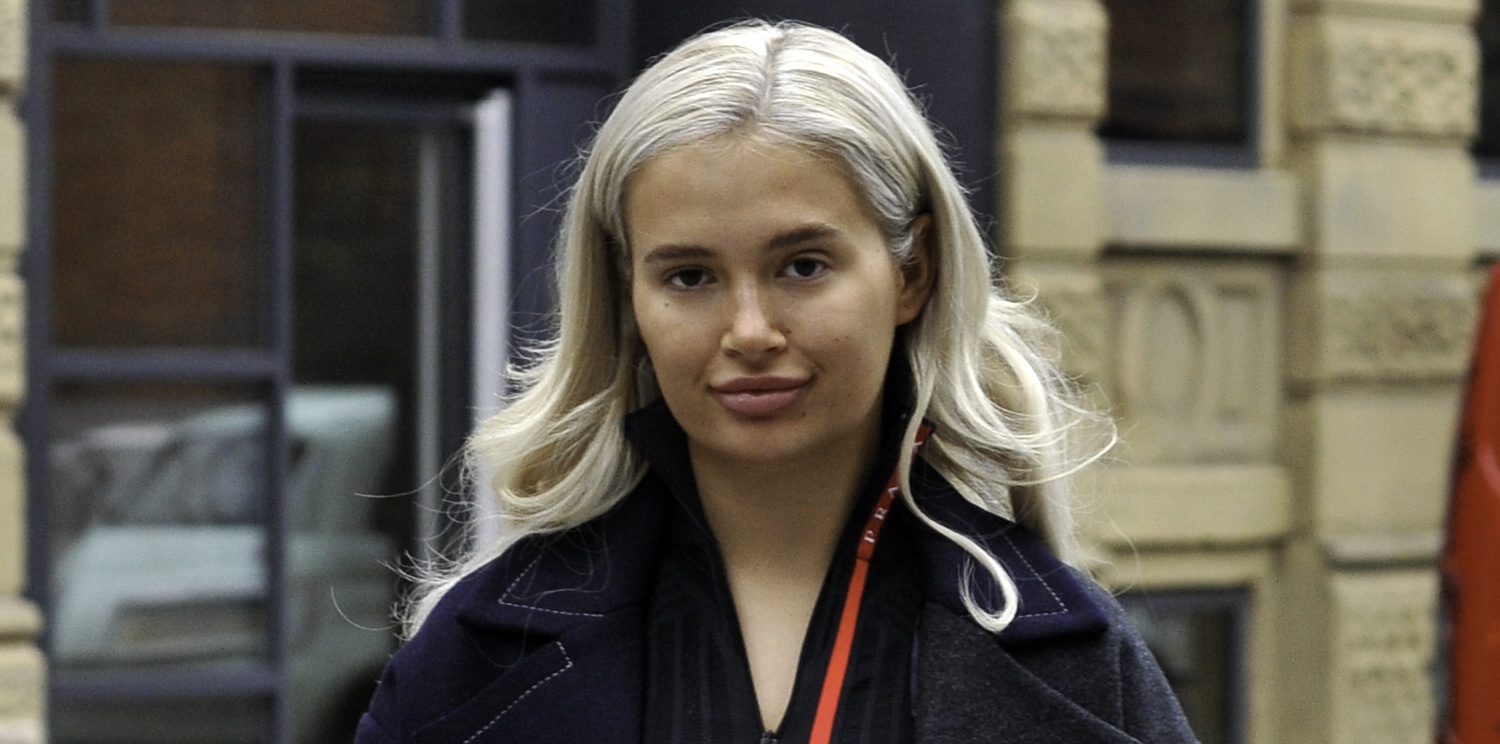 Molly-Mae Hague out walking in Manchester