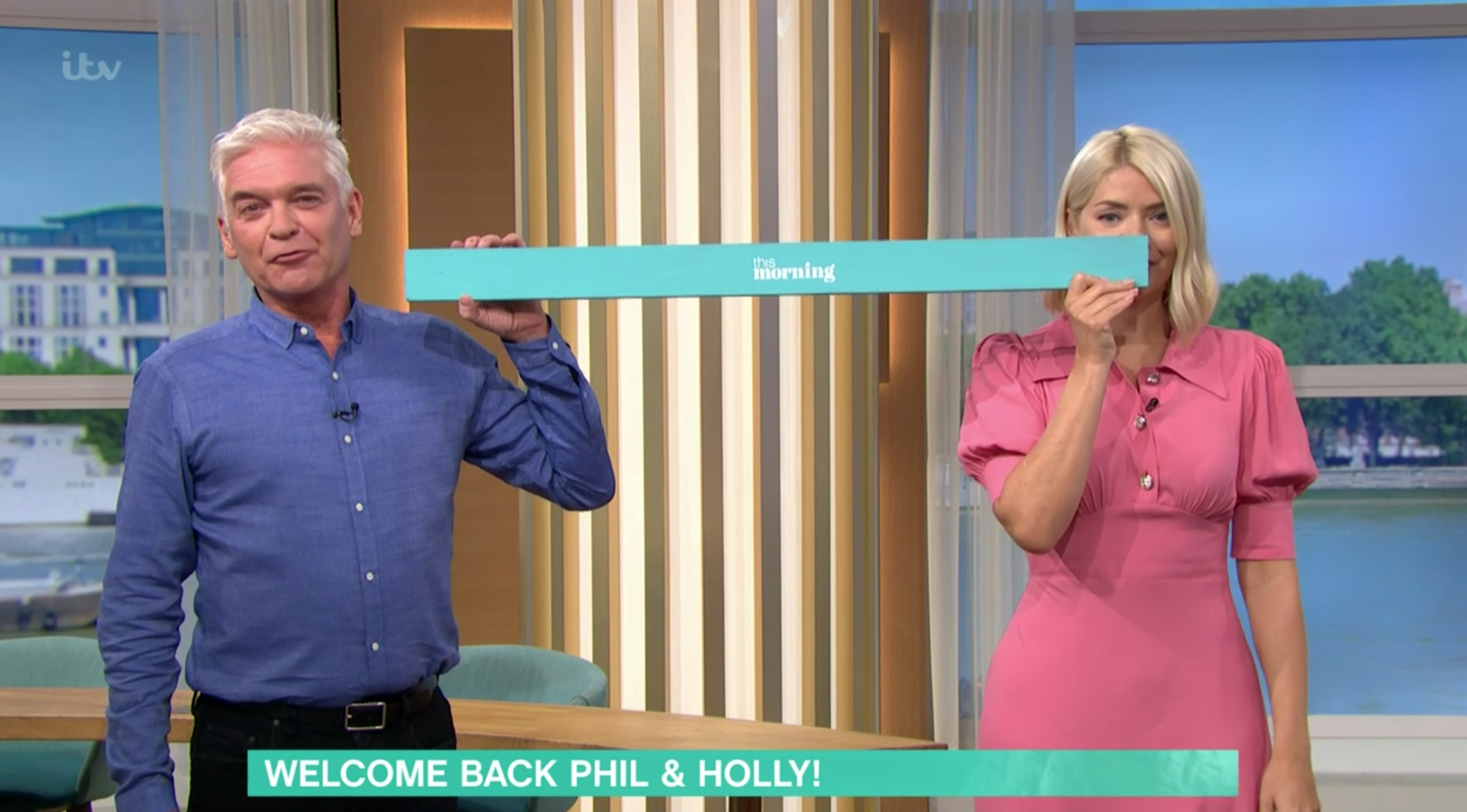 holly Willoughby this morning