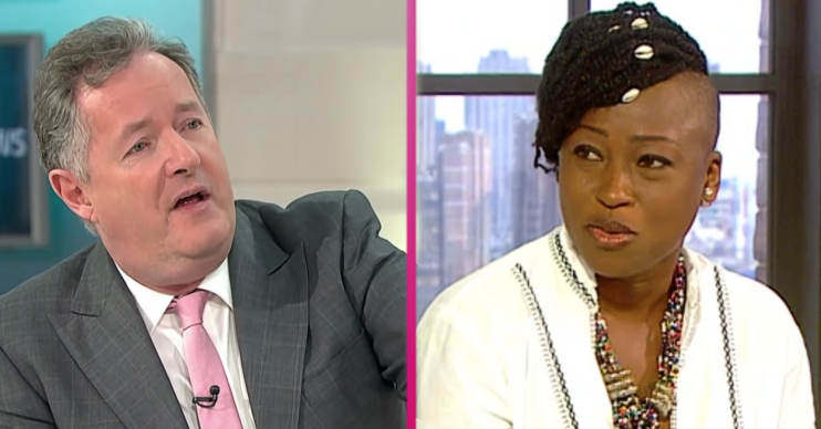 Piers Morgan and Dr Shola Mos-Shogbamimu