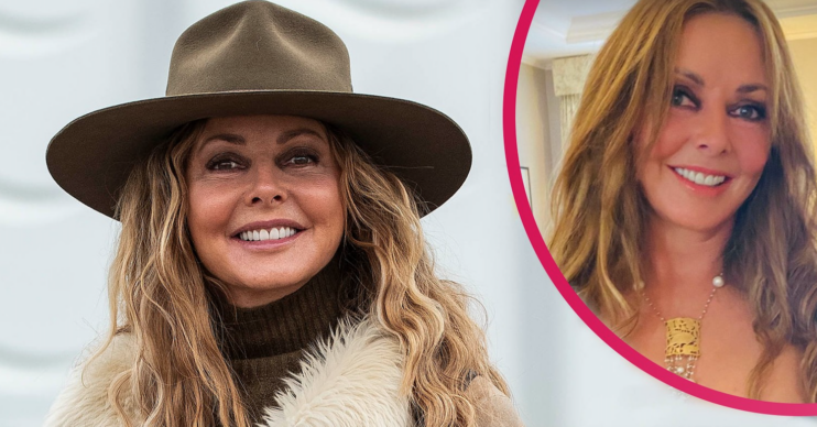 Carol Vorderman wowed Instagram followers with a cleavage-heavy selfie