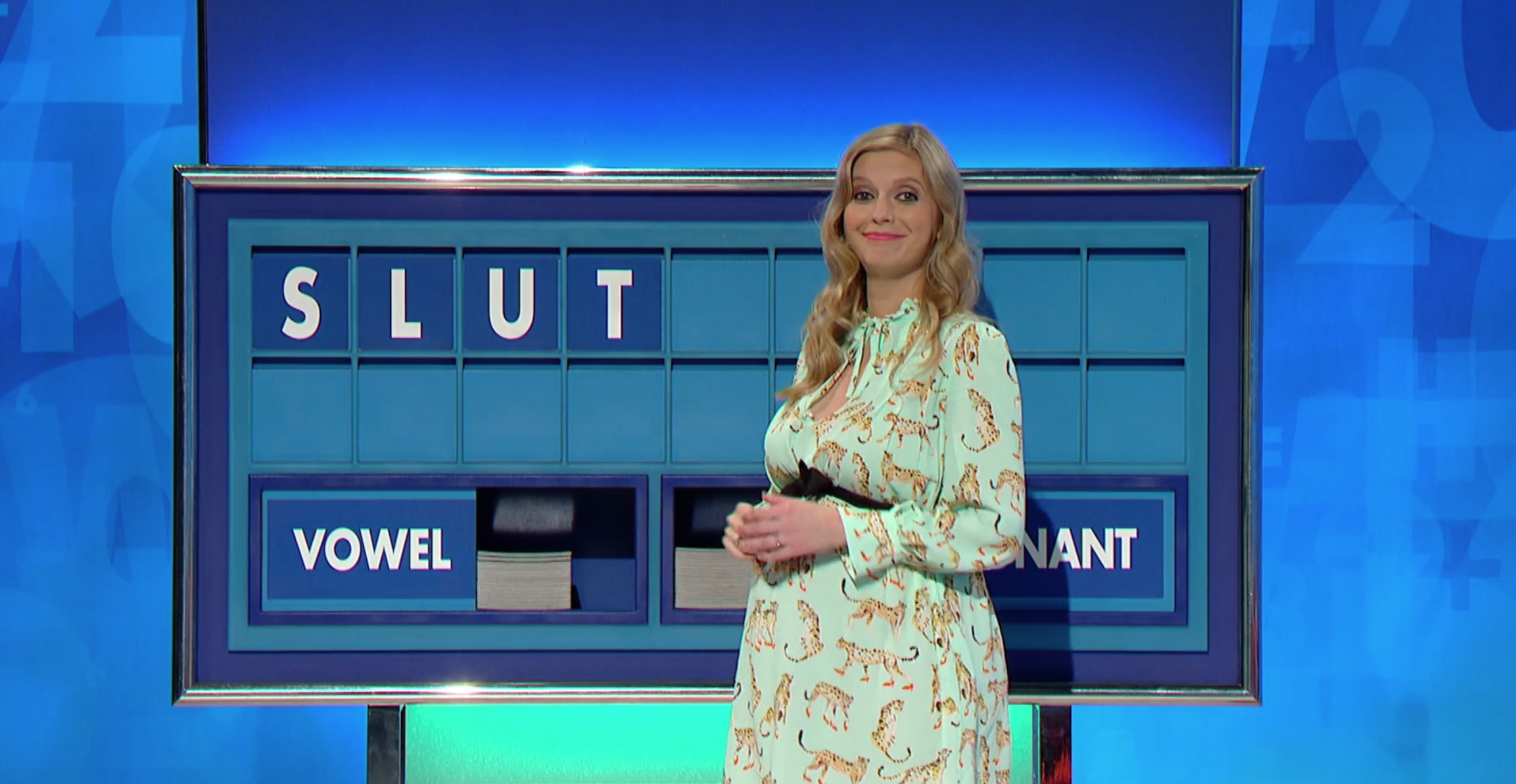 Rachel Riley and Countdown spelt out a rude word