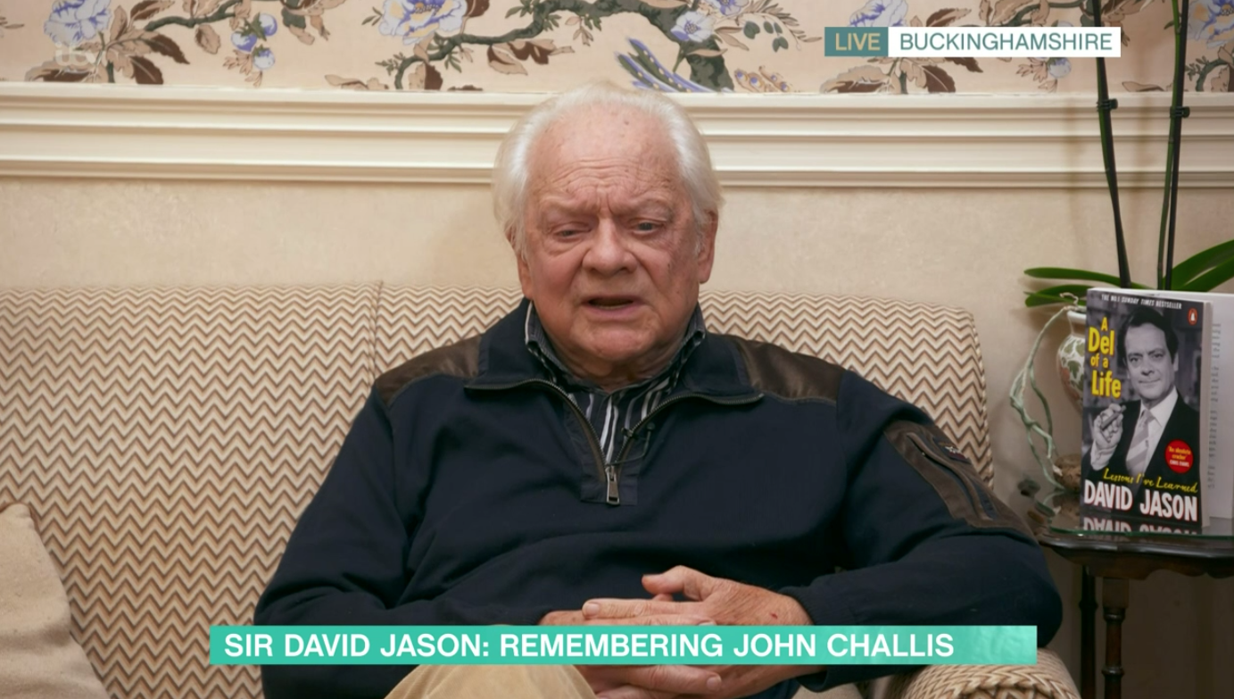 Sir David Jason paid tribute to John Challis on This Morning