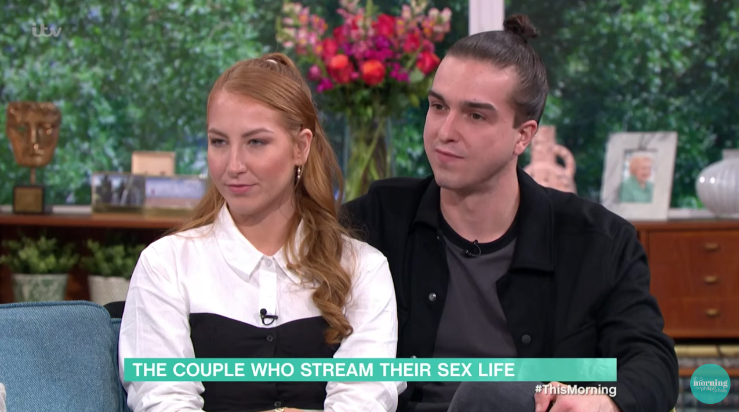 On This Morning today a couple explained how they make money by live-streaming sex