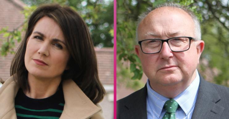 Susanna Reid and Colin Sutton in The Real Manhunt