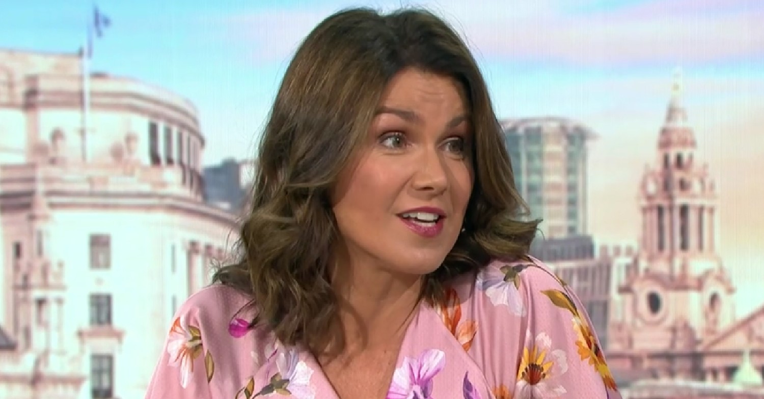 Susanna Reid on Good Morning Britain