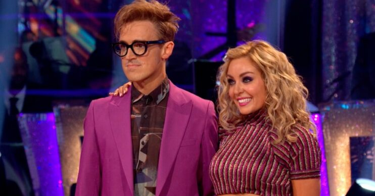 Strictly stars Tom Fletcher and Amy Dowden