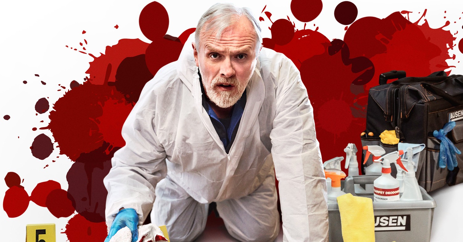 Greg Davies stars in The Cleaner on BBC One