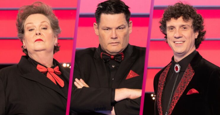 Beat the Chasers stars Anne Hegerty, Mark Labbett and Darragh Ennis