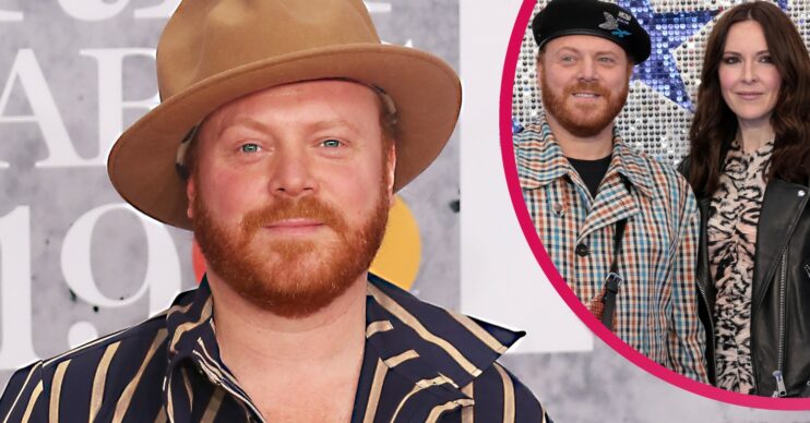 Leigh Francis on the red carpet with his wife Jill Carter