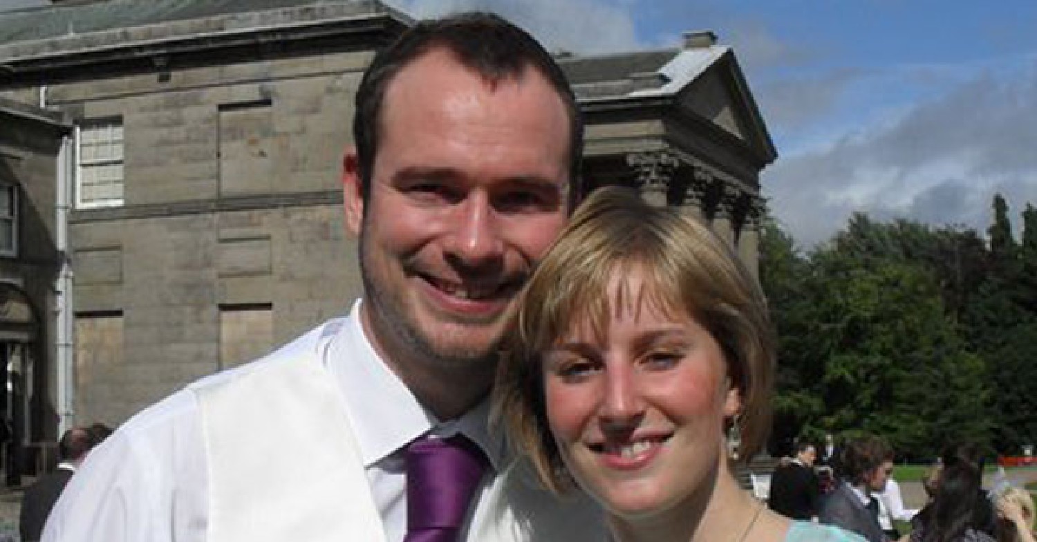 Joanna Yeates pictured with her boyfriend Greg Reardon