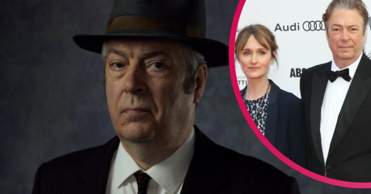 Roger Allam and wife Rebecca Saire