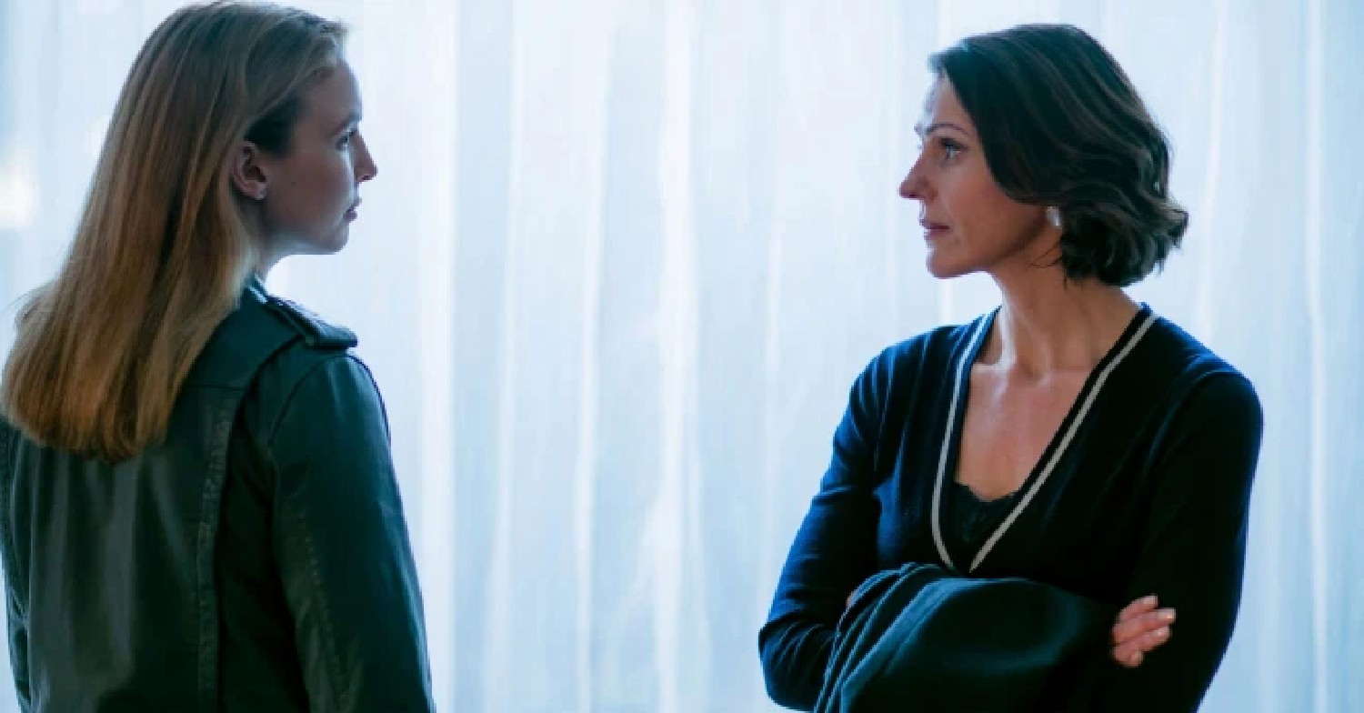 Jodie Comer and Suranne Jones in Doctor Foster