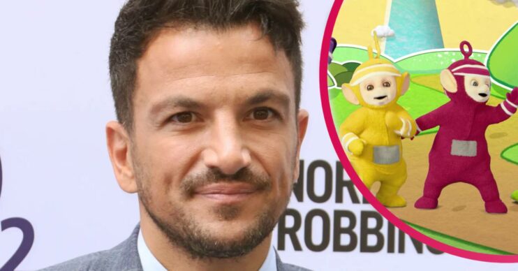 Peter Andre and The Teletubbies