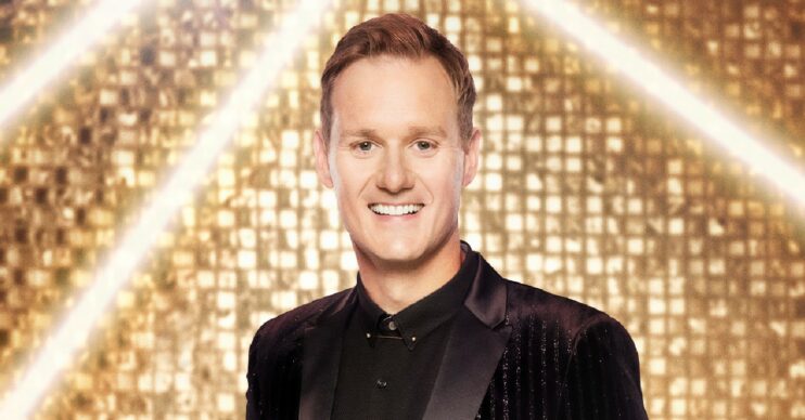 Strictly star Dan Walker injured his head