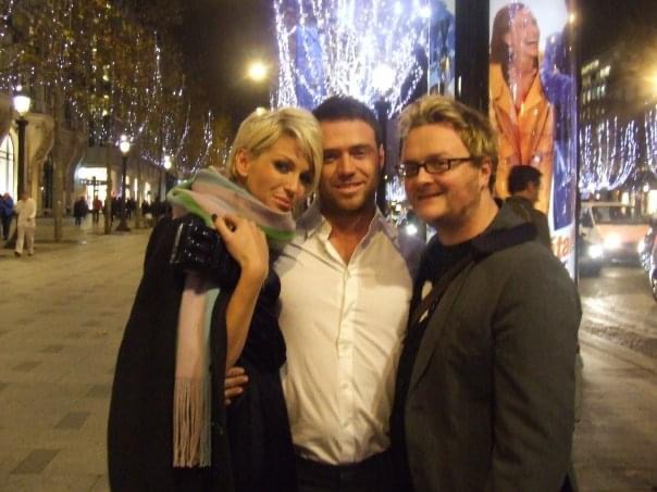 Sarah Harding with Christian Guiltenane
