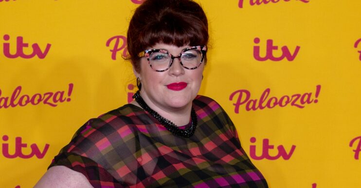Beat the Chasers star Jenny Ryan poses on the red carpet