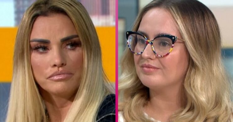 Katie Price and sister on GMB