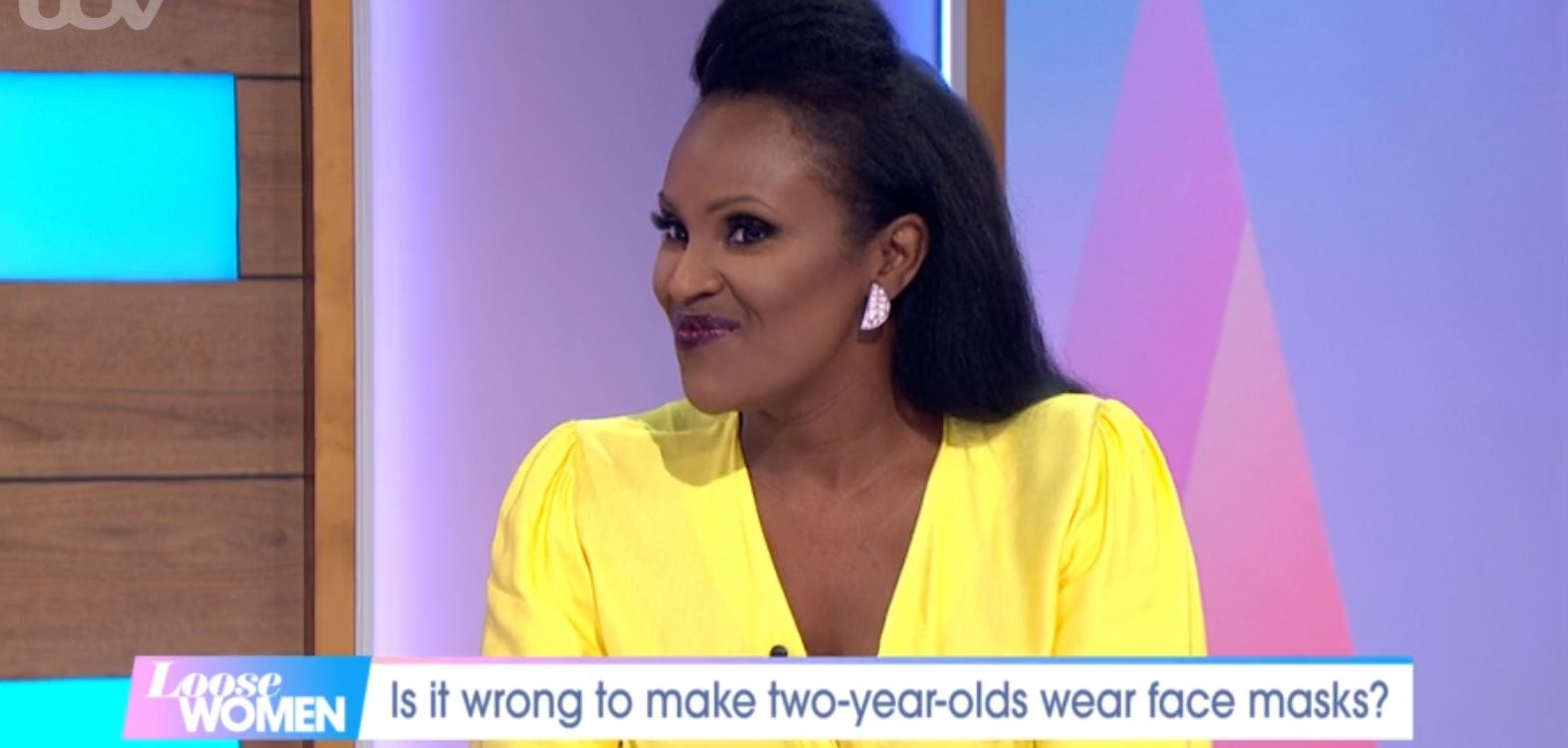 Kéllé Bryan clashes with Carol McGiffin on Loose Women today
