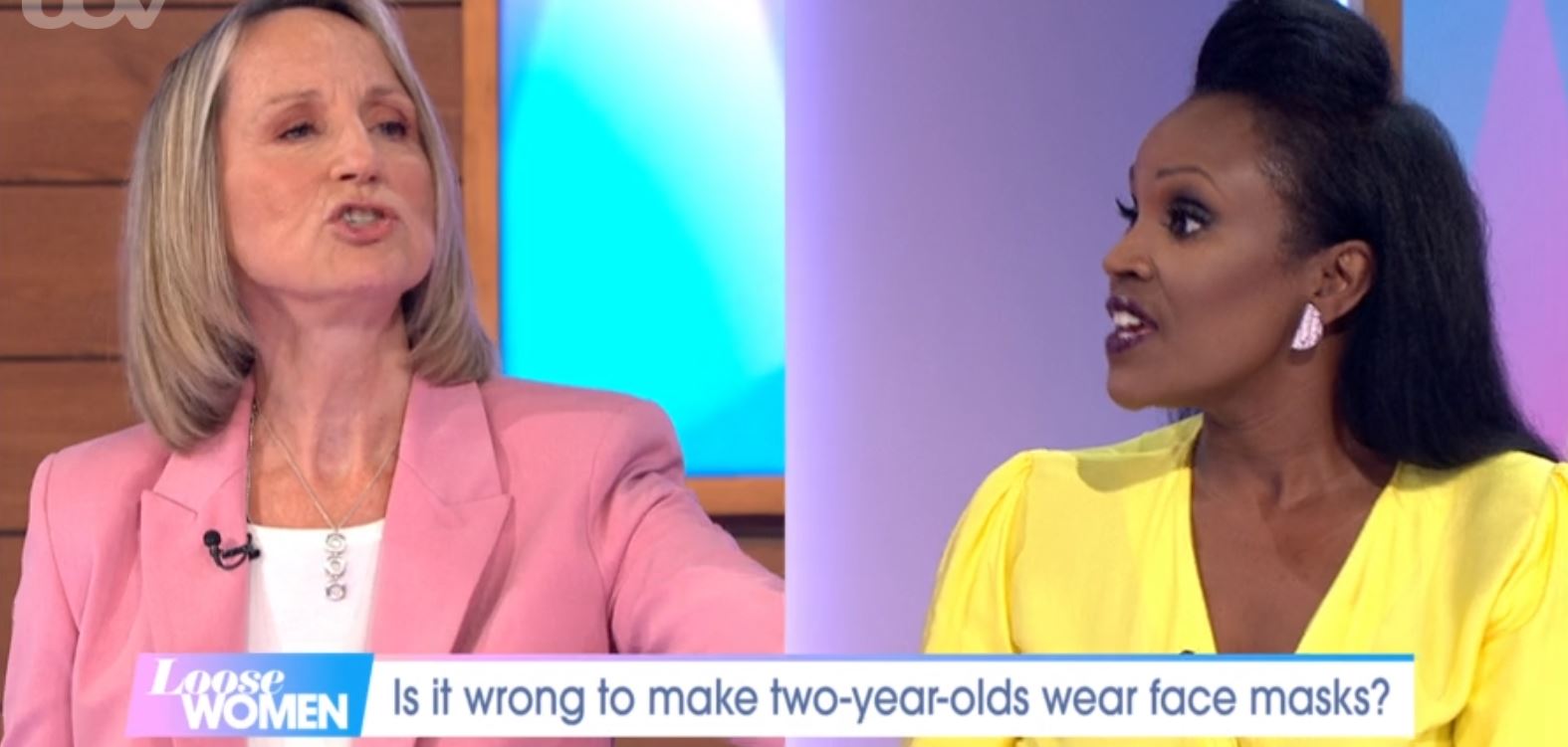 Carol and Kéllé clash on Loose Women