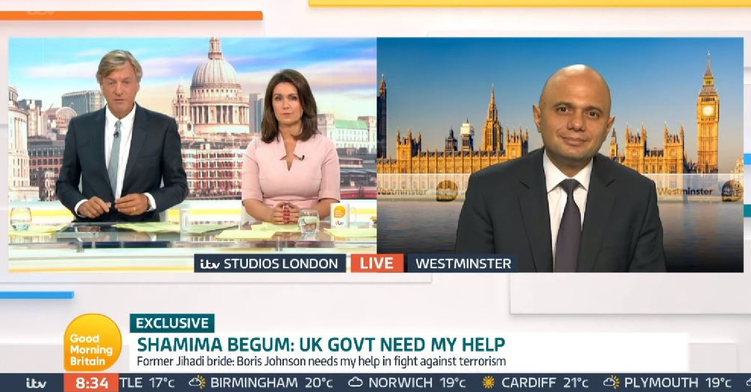 Richard Madeley on GMB today