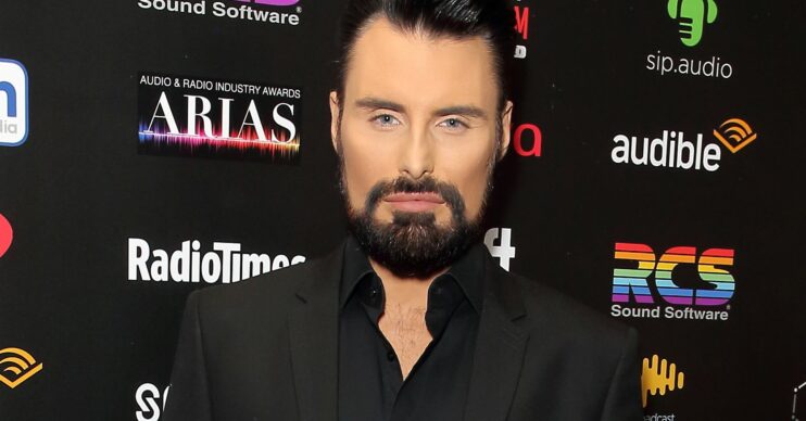 Rylan Clark-Neal on the red carpet