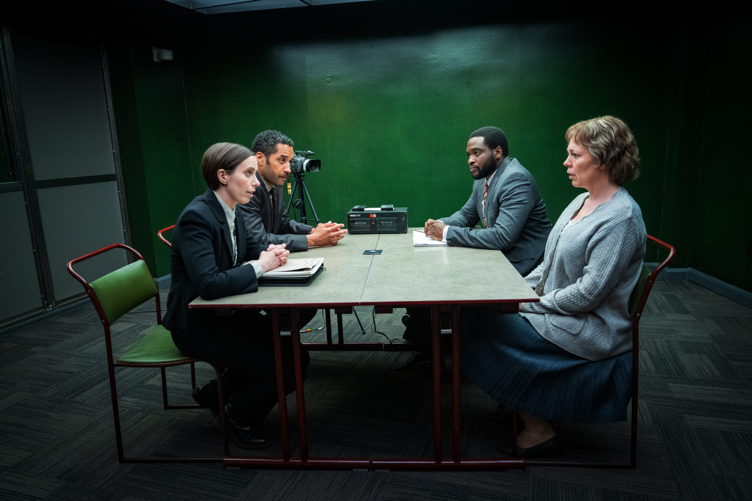 Sky Atlantic has announced the transmission date for Olivia Colman crime drama Landscapers