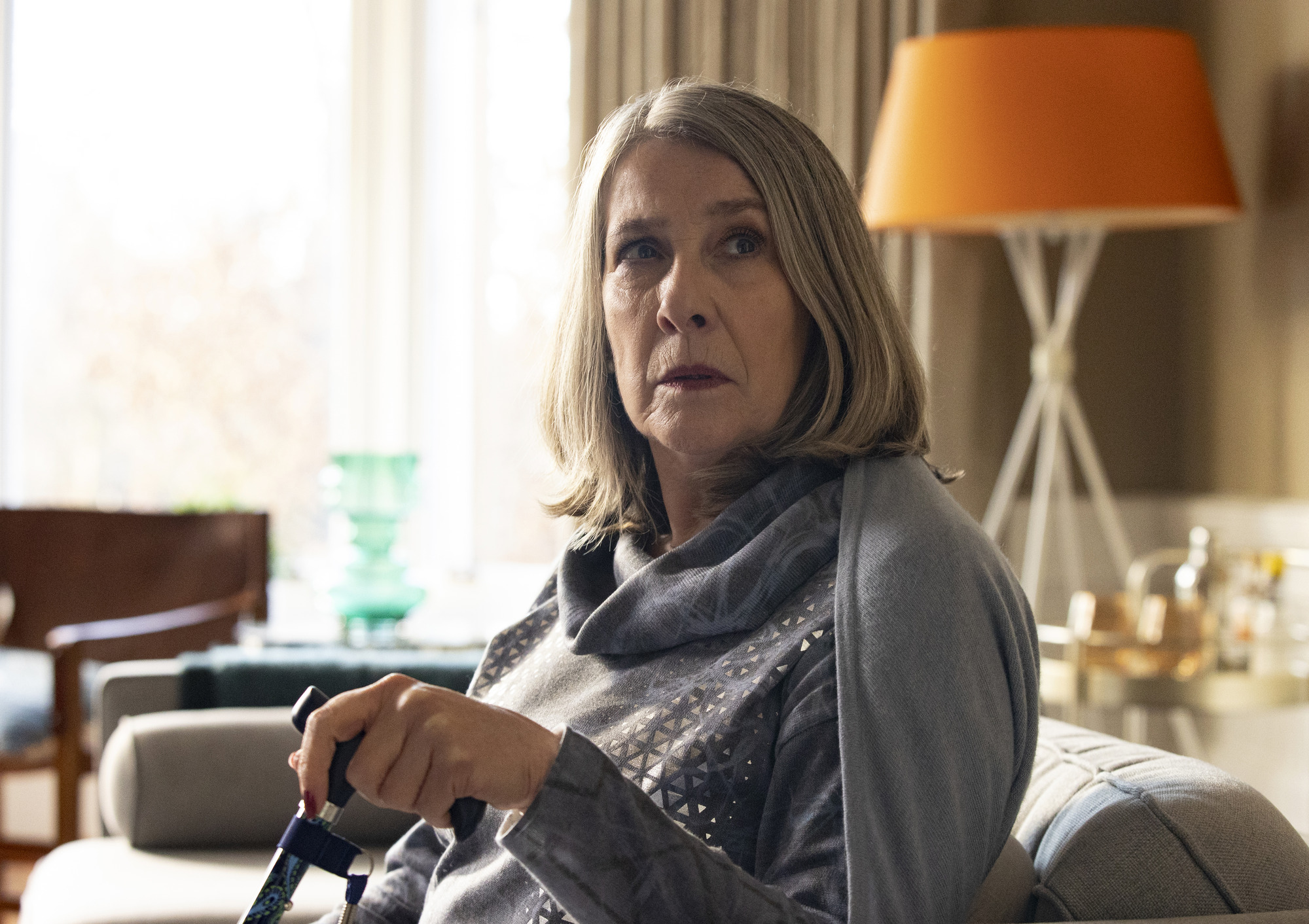 Phyllis Logan as Maggie in Guilt series 2