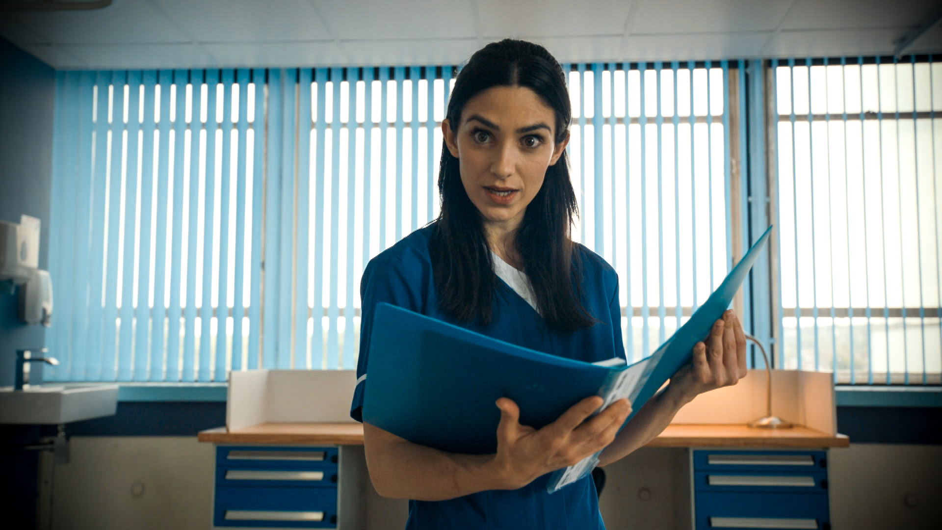 Cassie in Holby City