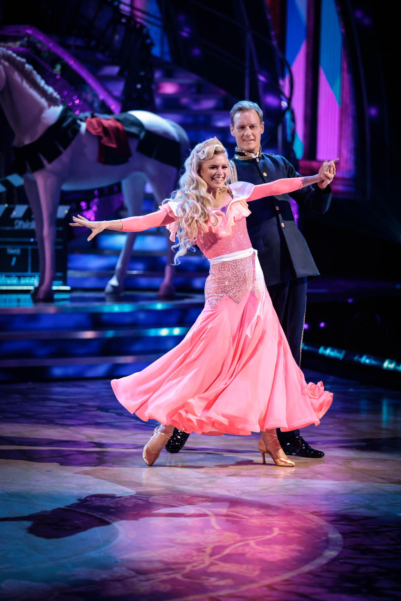 Dan Walker and Nadiya Bychkova on Strictly
